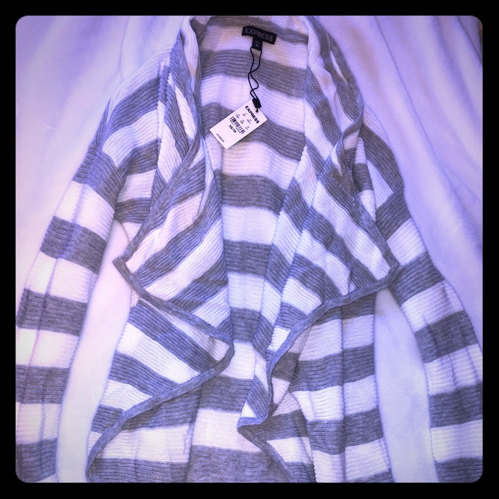 Express cardigan sweater